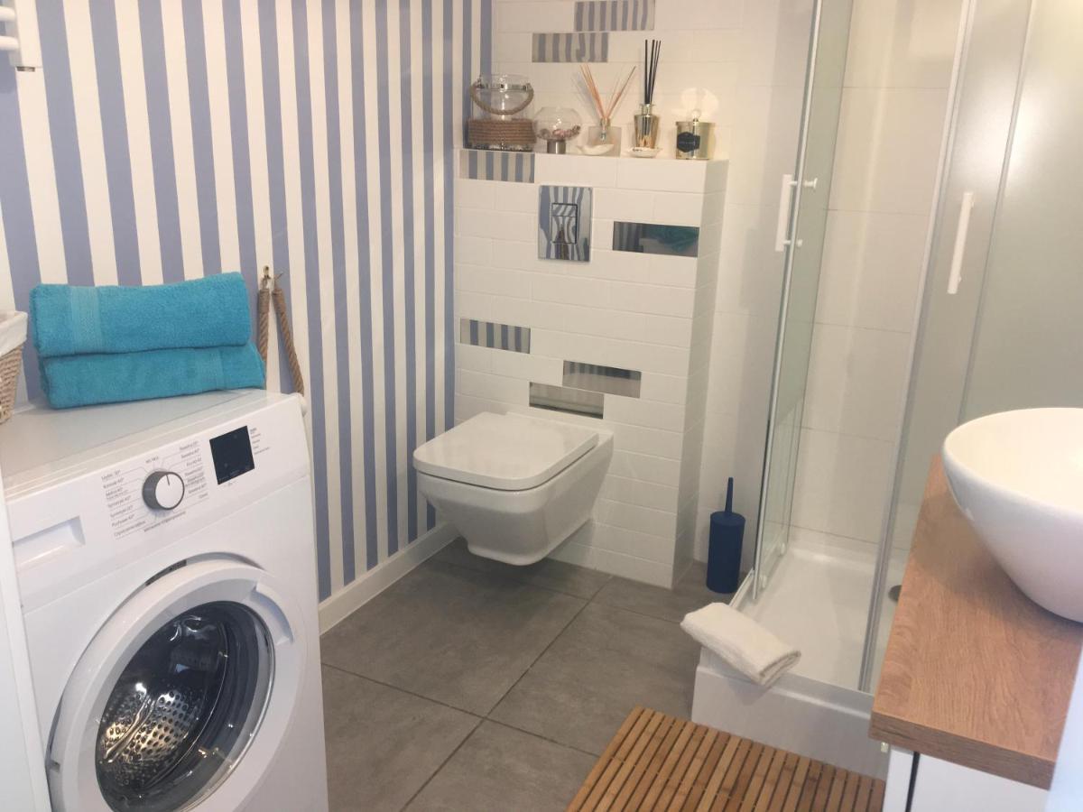 Apartament Marine Holiday Elblag - Winda -Parking W Hali Garazowej -Gratis -Business Stays Dış mekan fotoğraf